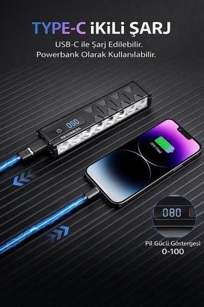 USB Şarjlı Profesyonel Bisiklet Farı 10000 Lümen 10000 mAh Su Geçirmez Scooter Motosiklet Farı