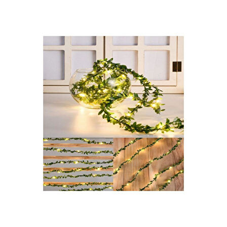 Yeşil Sarmaşık Peri LED Işık 3 M