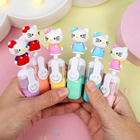 Hello Kitty Fosforlu Kalem 6lı