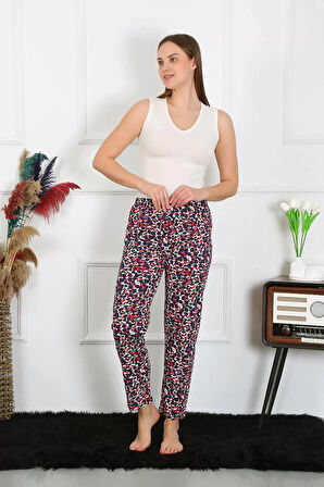 Moda Kadın Pamuklu Tek Alt Pijama
