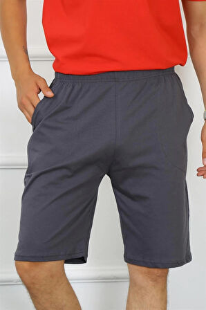 Moda Erkek Pamuk Füme Kapri