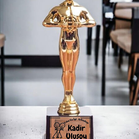 Kişiye Özel Yılın En İyi Arkadaşı Oscar Ödülü