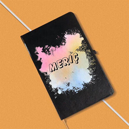 Kişiye Özel Spotify Barkod Tasarımlı Defter