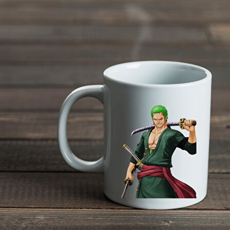 Anime One Piece Roronoa Zoro Tasarımlı Bardak