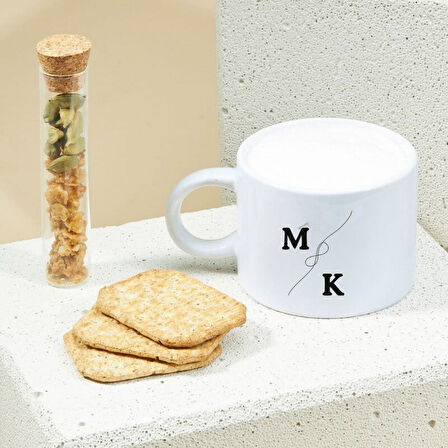 Kişiye Özel 2’li Motto Kahve Fincanı Seti – Çiftlere ve Özel Günlere Şık Hediye