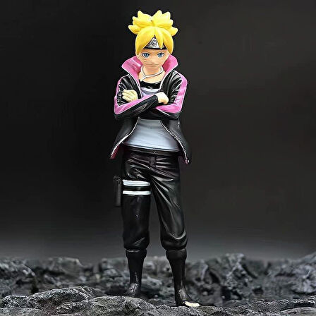 Japon animesi NARUTO Uzumaki Boruto Prize Figür 22 cm