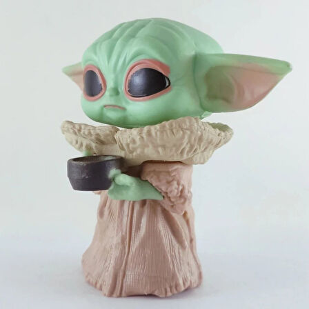 Star Wars The Mandalorian Grogu Baby Yoda Pop Stil 3 Boyutlu Figür