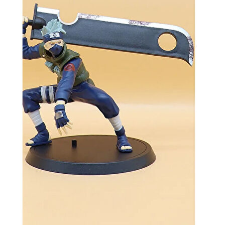 Naruto Hatake Kakashi  Broadsword Squat Anime Aksiyon Figürü