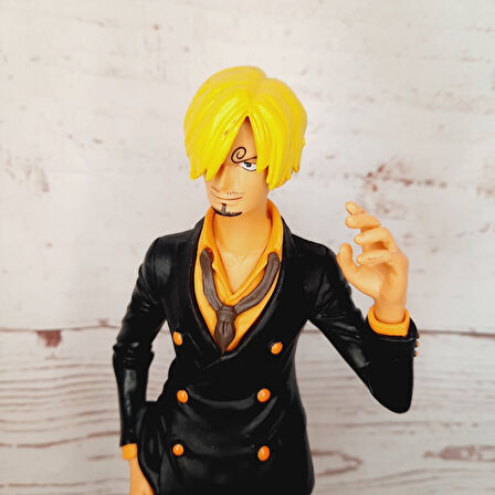 Anime Figür Sanji Vinsmoke – 21 cm One Piece Koleksiyonluk Aksiyon Model