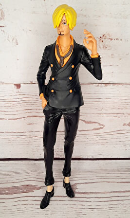 Anime Figür Sanji Vinsmoke – 21 cm One Piece Koleksiyonluk Aksiyon Model