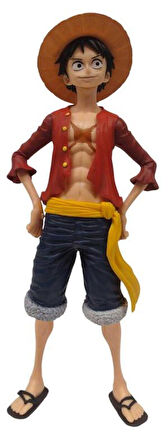 One Piece Maymun D. Luffy Aksiyon Figürü – Mavi Aura Tasarım Koleksiyon Figürü