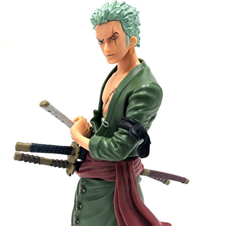 One Piece Zoro Luffy Sanji Figür Seti – 27 cm Detaylı Anime Aksiyon ve Koleksiyon Figürü