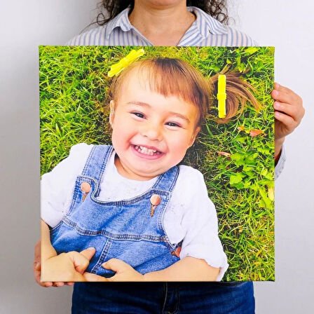 Kişiye Özel Fotoğraflı Kanvas Tablo 20x20