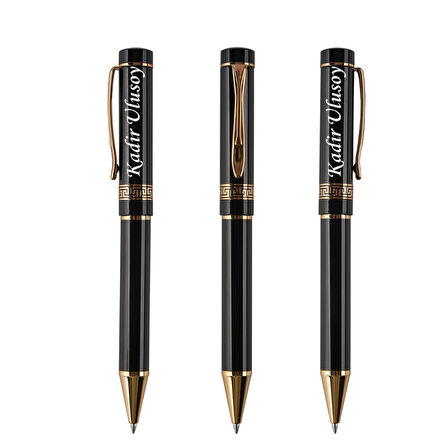 Kurumsal Hediyelik Kişiye Özel İsim Yazılı Tükenmez Kalem | Logolu Özel Kutulu Kalem Seti