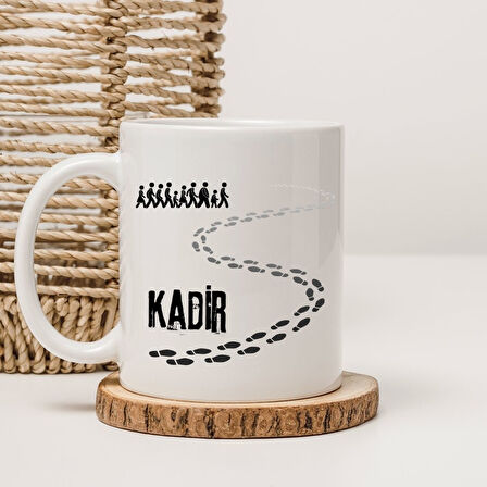 Kişiye Özel Aile ve Ayak İzleri Tasarımlı Kupa Bardak