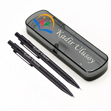 Kurumsal Logolu ve İsimli Kalem Seti | Şirketlere Özel Hediye