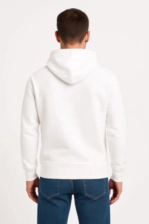 Erkek Üç İplik Kapüşonlu Kanguru Cepli SweatShirt Hoodie