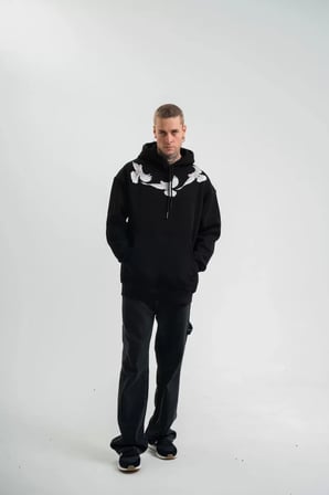 Unisex Uzun Kol Bisiklet Yaka Yıkamalı SweatShirt