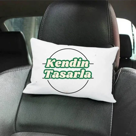 Kendin Tasarla Kişiye Özel Araç Boyun Yastığı Kılıfı - Araba Koltuk Minderi Kılıfı
