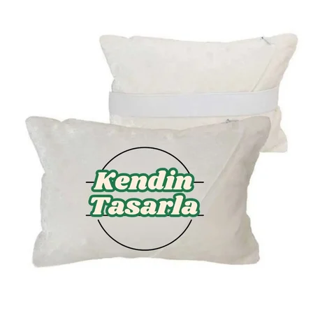 Kendin Tasarla Kişiye Özel Araç Boyun Yastığı Kılıfı - Araba Koltuk Minderi Kılıfı