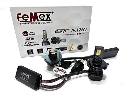 FEMEX GT NANO Pro Csp LEXTAR H4 Led Xenon Led Headlight