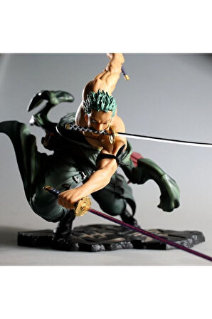 Anime One Piece Roronoa Zoro Savaş Versiyonu 21 Cm Figür