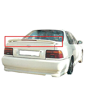  COROLLA EFSANE KASA IŞIKLI SPOİLER (( BOYASIZ ))
