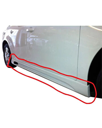 Chevrolet Cruze Sedan (2009 - 2016) Yan Marşpiyel Seti (Plastik) (( BOYASIZ ))