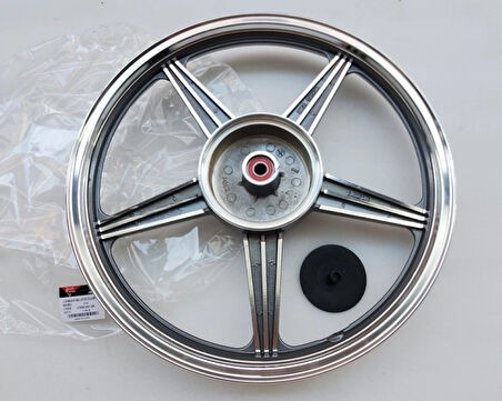 GTEM Küba Cg Mondial Superboy Arka Çelik Jant Gri Büyük Kampanalı Kaprinli