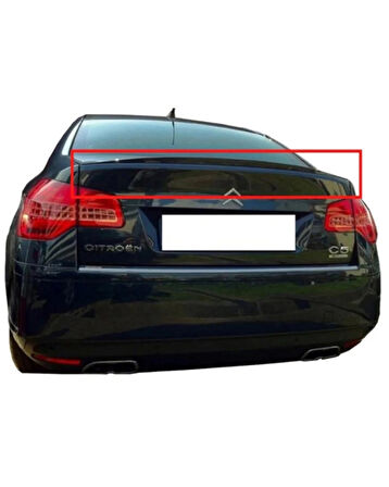  CITROEN C5 SPOİLER (( BEYAZ BOYALI )) (( SEDEFLİ BEYAZ OLMAZ ))