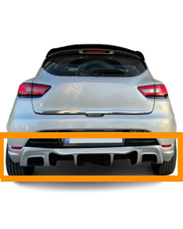 CLİO 4 RS ARKA TAMPON EKİ (( BOYASIZ ))