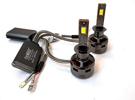 Femex GT Nano Plus Csp LUMILED ROYAL Chipset Radyatör Soğutmalı H1 Led Xenon Led Headlight