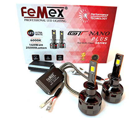 Femex H4 GT Nano Plus CSP LUMILED ROYAL Chipset 70W 25000LM