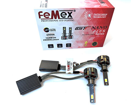 Femex H4 GT Nano Plus CSP LUMILED ROYAL Chipset 70W 25000LM