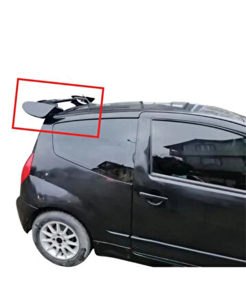  CİTROEN C2 DTM MODEL SPOİLER (( BEYAZ BOYALI ))