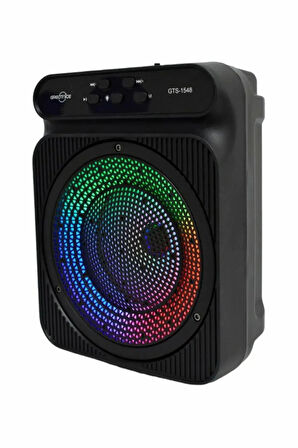 GTS 1548 8W 4" Extra Bass RGB FM RadyoUSB TF AUX Destekli Bluetooth Hoparlör