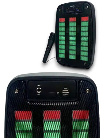 Bluetooth Hoparlör - GTS1793 Kablosuz, Şarjlı, Taşınabilir