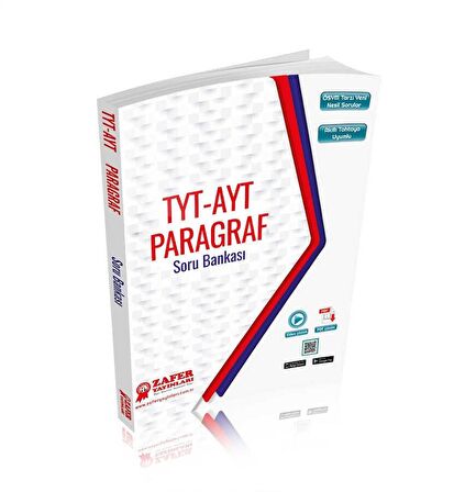 ZAFER YAYINLARI TYT-AYT PARAGRAF SORU BANKASI