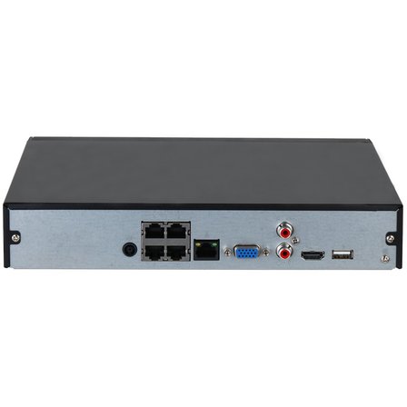 DAHUA NVR2104HS-P-4KS3 4 KANAL POE H265+ 1 SATA WIZSENSE NVR KAYIT CİHAZI