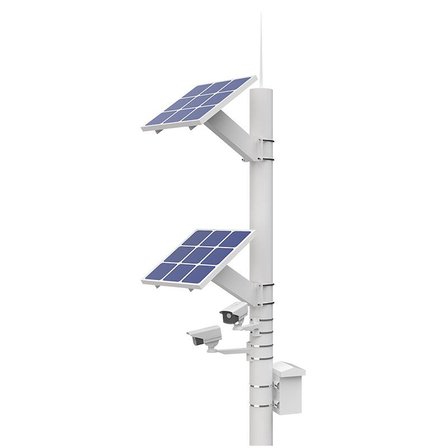 Uranium Ur-12060 12V 60Ah 666Wh Batarya Ve Solar Panel Cctv Güneş Enerji̇ Besleme Si̇Stemi̇