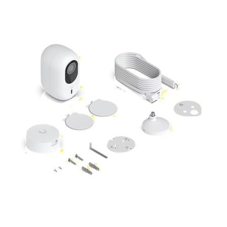 UBIQUITI UVC-G6-INS-W 8MP 2.8MM LENS 6 METRE IR ÇİFT YÖNLÜ KONUŞMA PLAKA VE YÜZ ALGILAMA WIFI IPX5 KAMERA