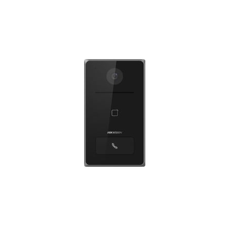 HIKVISION DS-KV6133-ME1 2MP KART OKUYUCULU TEK BUTONLU POE IP INTERCOM DIS UNITE