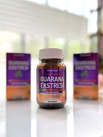 SANMARK Guarana Ekstresi 60 Tablet