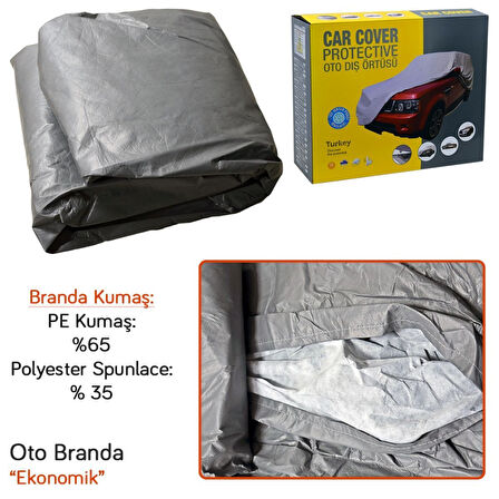 Guard Honda Civic Sedan Branda 2001-2005 4 Mevsim Miflonlu Gri (Adet) Ekonomik