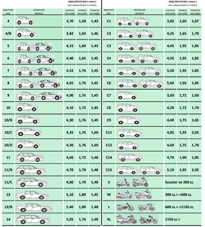 Guard Branda No: 11/C (Large) 4,80 mt Genis 1,70 mt Yüksek 1,48 mt