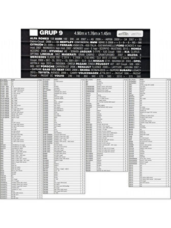 Guard Renault Fluence Branda 2010-2016 4 Mevsim Miflonlu (Medium) 4,90 mt Genis 1,76 mt Yüksek 1,45 mt