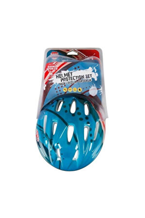 Kask Dizlik Dirseklik Koruyucu Set