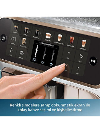 Philips 5500 Serisi LatteGo EP5543/80 Tam Otomatik Espresso Makinesi