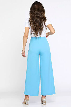 Kadın Rahat Bol Paça Pantolon