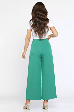 Kadın Rahat Bol Paça Pantolon